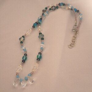 Artisan Made Multicolor Princess Crystal Glass Necklace